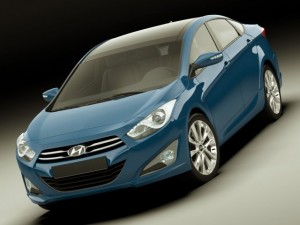 hyundai i40 sedan 2011 3D Model