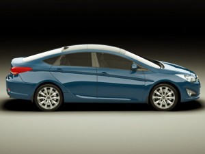 hyundai i40 sedan 2011 Modello 3D
