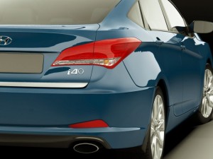 hyundai i40 sedan 2011 Modello 3D