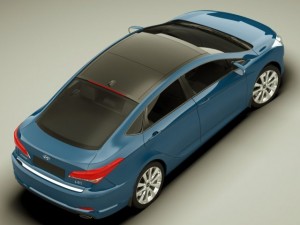 hyundai i40 sedan 2011 Modello 3D
