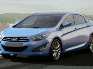 hyundai i40 sedan 2011 Modello 3D