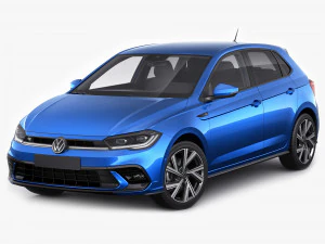 vw polo 2022 3D Модель