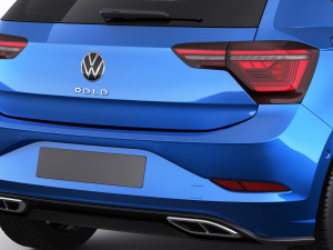 vw polo 2022 3D Model