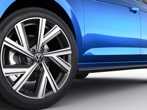 vw polo 2022 3D Model