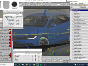 vw polo 2022 3D Model