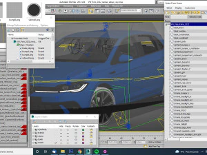 vw polo 2022 3D Model