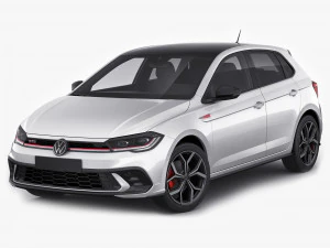 volkswagen polo gti 2022 Modelo 3D