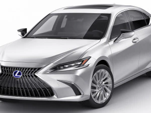 lexus es 2022 and f-sport 3D Model