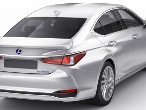 lexus es 2022 and f-sport 3D 模型