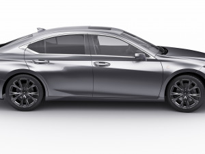 lexus es 2022 and f-sport 3D 模型