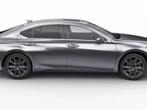 lexus es 2022 and f-sport 3D Model