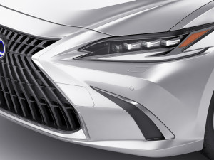 lexus es 2022 and f-sport 3D 模型