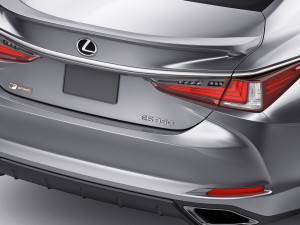 lexus es 2022 and f-sport 3D 模型