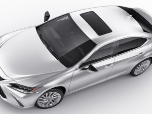 lexus es 2022 and f-sport 3D 模型