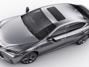 lexus es 2022 and f-sport 3D 模型