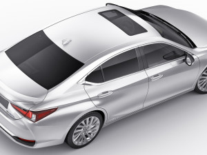 lexus es 2022 and f-sport 3D 模型