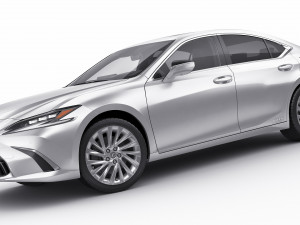 lexus es 2022 and f-sport 3D 模型
