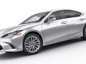 lexus es 2022 and f-sport 3D Model