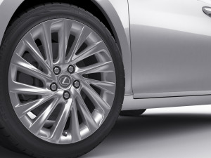 lexus es 2022 and f-sport 3D 模型