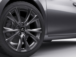 lexus es 2022 and f-sport 3D 模型