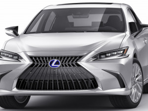 lexus es 2022 and f-sport 3D 模型