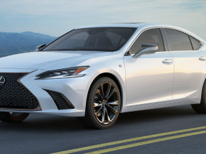 lexus es 2022 and f-sport 3D 模型