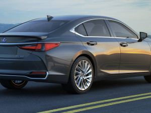 lexus es 2022 and f-sport 3D 模型