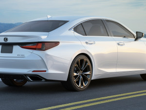 lexus es 2022 and f-sport 3D 模型