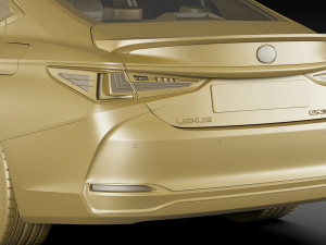 lexus es 2022 and f-sport 3D 模型
