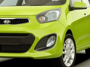kia picanto 2012 5door 3D Model