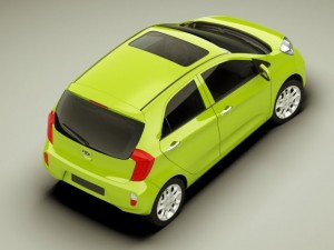 kia picanto 2012 5door 3Dモデル