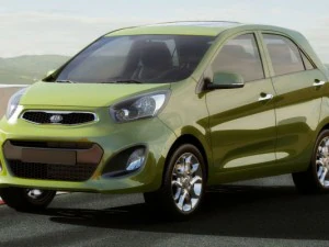 kia picanto 2012 5door 3D Model