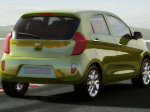 kia picanto 2012 5door 3Dモデル