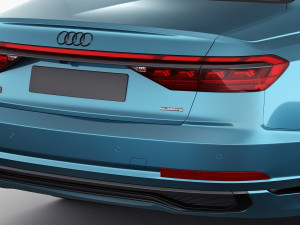 audi a8-s-line and s8 2022 3D Model