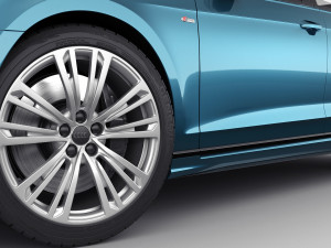 audi a8-s-line and s8 2022 3D Model