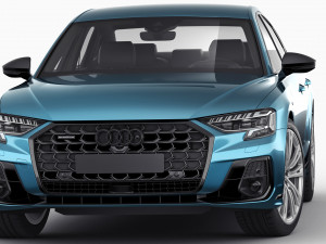 audi a8-s-line and s8 2022 3D Model
