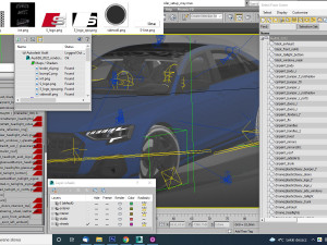 audi a8-s-line and s8 2022 3D Model