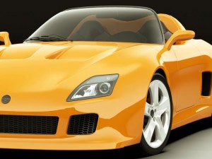 concept roadster original design Model 3D