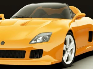 concept roadster original design 3D Model