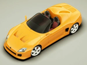 concept roadster original design 3D Model