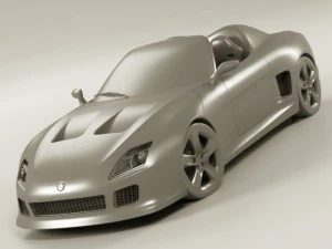 concept roadster original design 3D Model