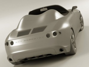 concept roadster original design Model 3D