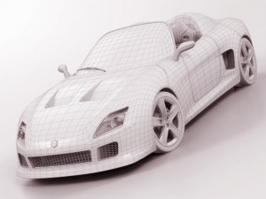 concept roadster original design Model 3D
