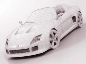 concept roadster original design 3D Model