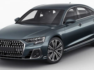 audi a8 and a8l 2022 3D Model