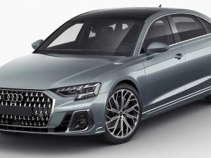 audi a8 and a8l 2022 3D Model