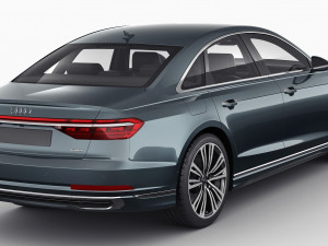 audi a8 and a8l 2022 3D 模型