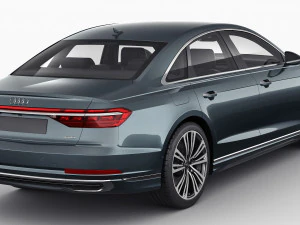 audi a8 and a8l 2022 3D Model