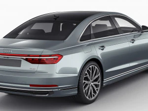 audi a8 and a8l 2022 3D Model