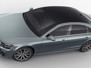 audi a8 and a8l 2022 3D Model